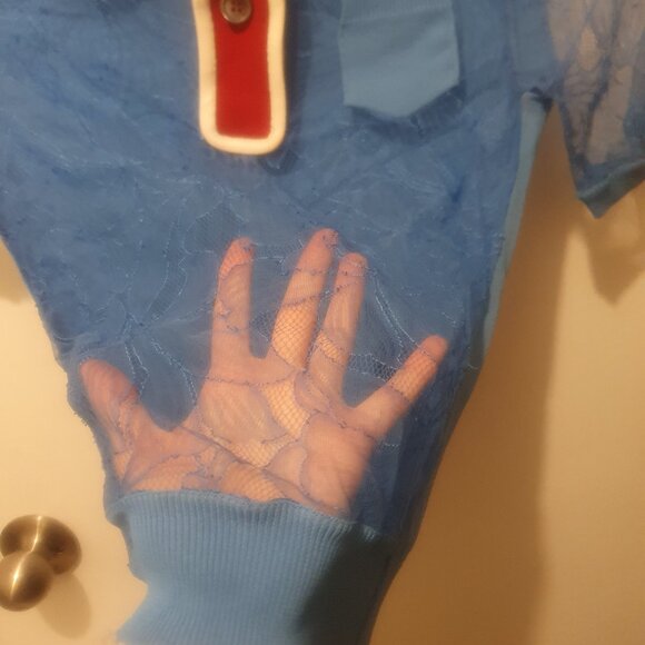 Collar Lace Top - Picture 2 of 4